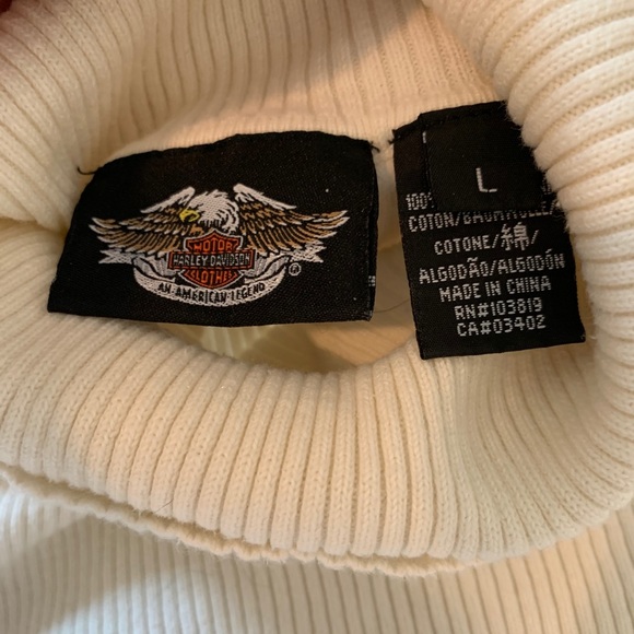 Harley Davidson Women’s Turtleneck Sweater - Picture 3 of 4